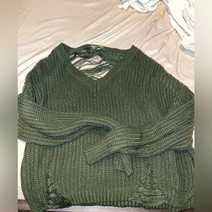 Distressed Sweater